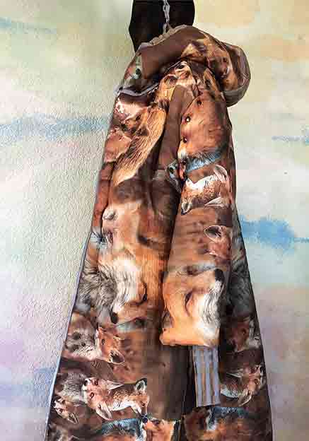META RED FOX COAT