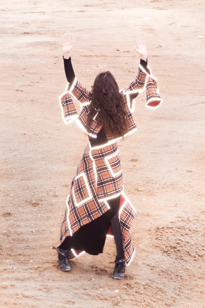 Antonia Tochka Meta Amazon Coat, photohrapher Milen Radev, model Eliza Armoutlieva