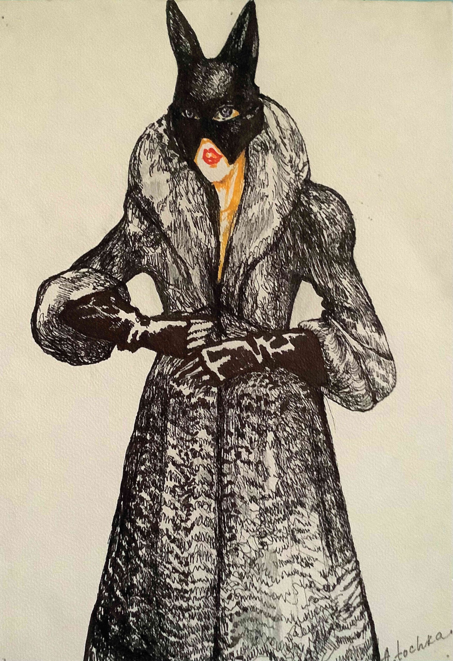 Antonia Tochka fashion illustration